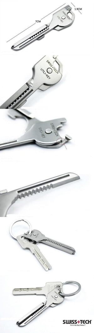 6 In 1 Stainless Steel Folding Tool